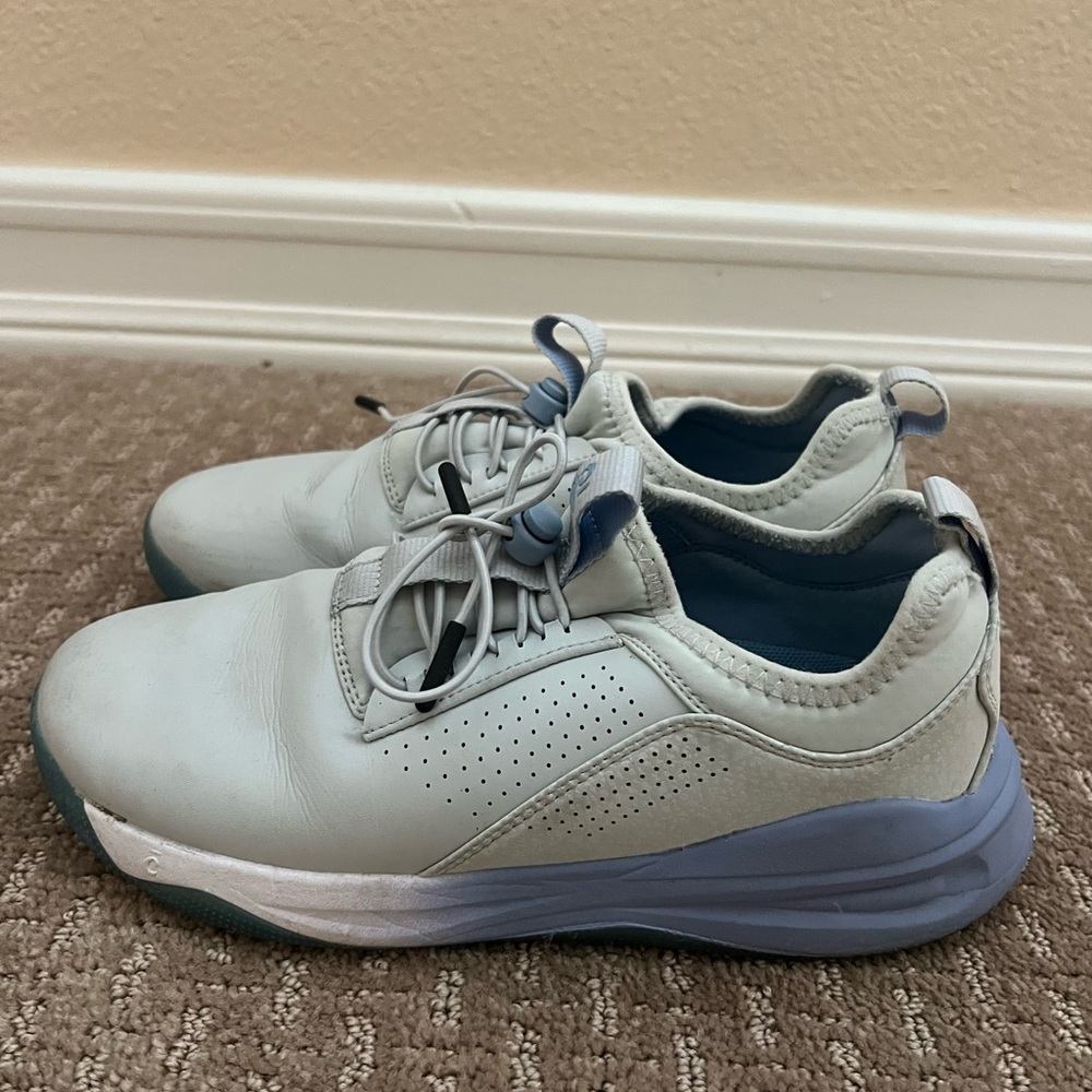 Cloves White and Light Blue Women's Sneakers
